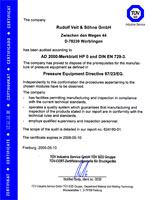 Zertifikat (englisch) - click fr Vorschaubild